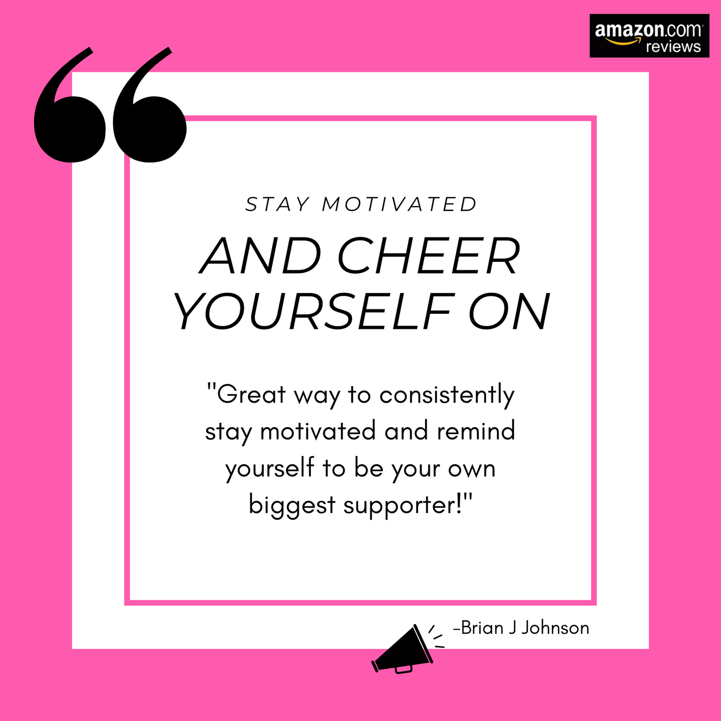 Be Your OWN Cheerleader: Pep Rally Guided Journal!